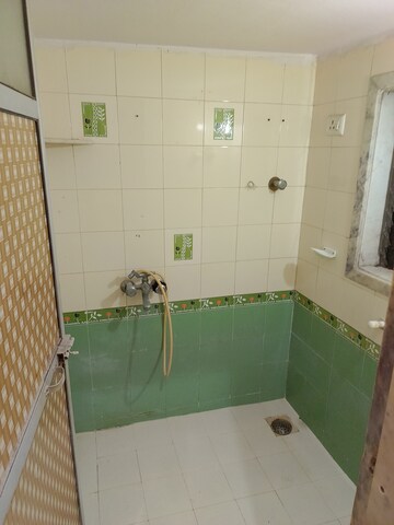 Bathroom in 1 BHK Apartment at Rashmi Regency, Nalasopara East – for Rent