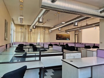 Kitchen in  Office Space at Okhla Industrial Estate Phase 3 – for Rent