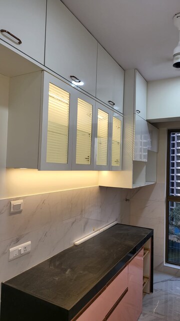 Kitchen in 2 BHK Apartment at Raymond Realty Phase II, Pokhran Road No Two – for Rent