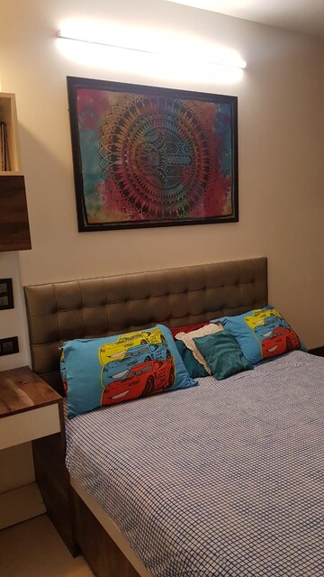 Bedroom in 2 BHK Apartment at Romell Serenity, Oshiwara – for Rent