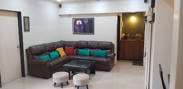 Living Room in 2 BHK Apartment at Romell Serenity, Oshiwara – for Rent