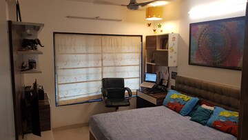 Living Room in 2 BHK Apartment at Romell Serenity, Oshiwara – for Rent
