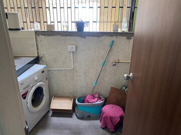 Bathroom in 3 BHK Apartment at Krypton Tower, Prabhadevi – for Rent