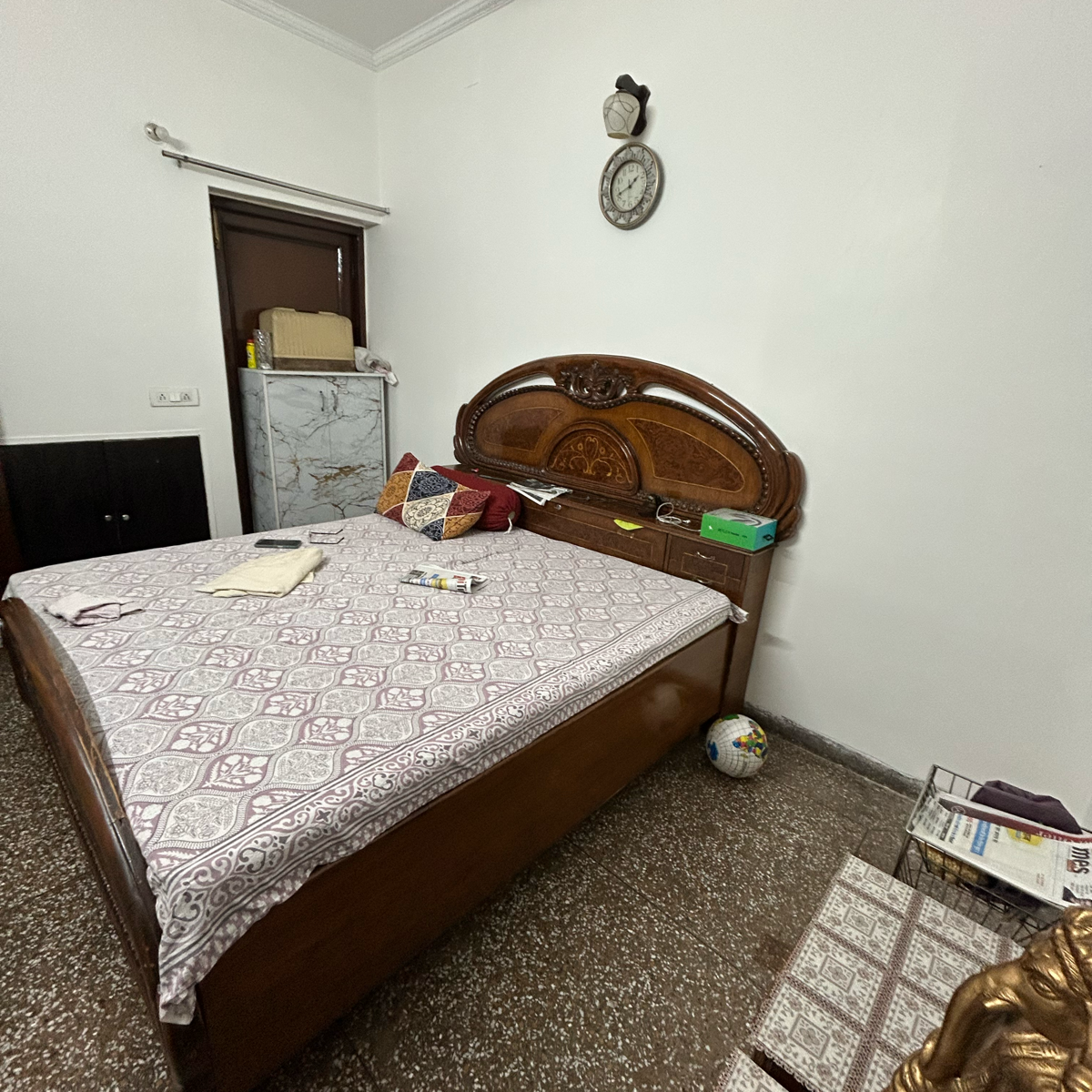 1 BHK + Pooja Room Builder Floor For Rent in Amrit Nager