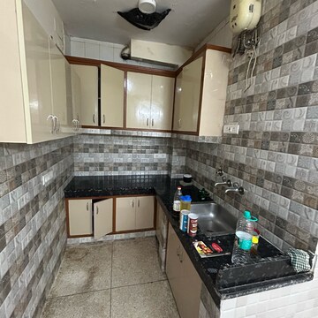 Kitchen in 2 BHK Builder Floor at Lajpat Nagar I – for Rent