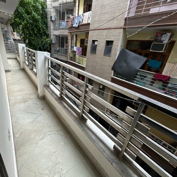 Balcony in 2 BHK Builder Floor at Masjid Moth – for Rent