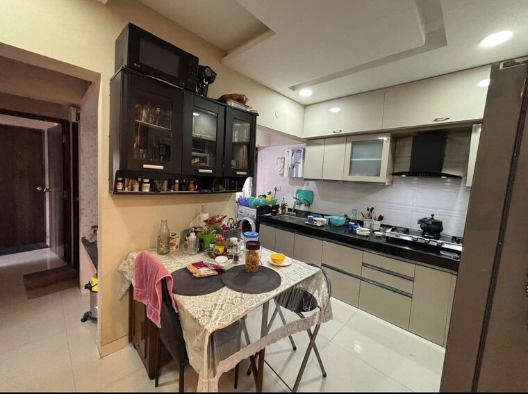 Kitchen, vedant-heights 2 Bedroom 1200 Sq.Ft. Apartment In Mohammadwadi Pune 8894050