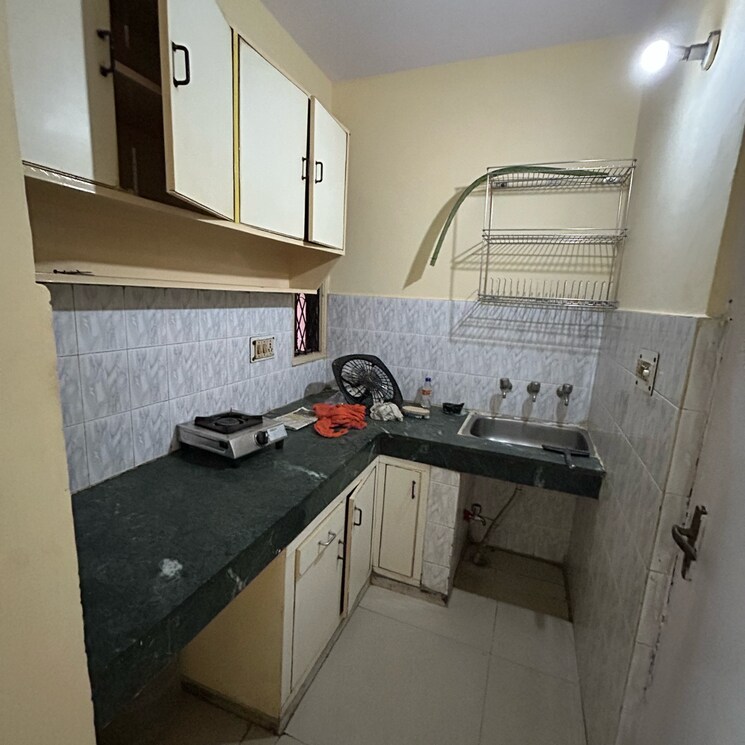 Kitchen, kotla mubarakpur 1 Bedroom 450 Sq.Ft. Builder Floor In Kotla Mubarakpur Delhi 8894048
