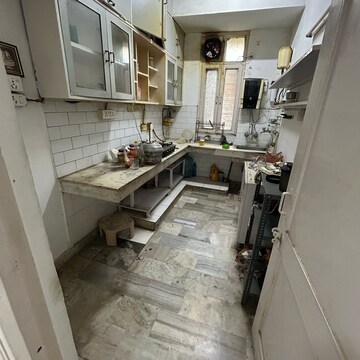 Kitchen in 2 BHK Builder Floor at Masjid Moth – for Rent