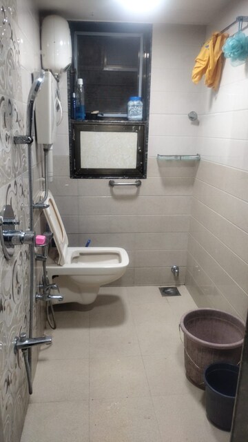 Bathroom in 2 BHK Apartment at Poonam Apartments Worli, Worli – for Rent