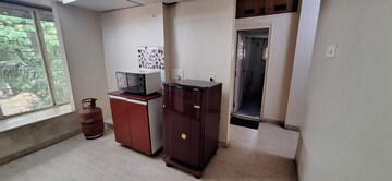 Kitchen in 3 BHK Apartment at Triveni Apartments Model Colony, Model Colony – for Rent