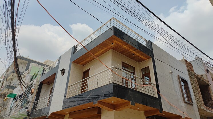 Exterior View, mohan garden 3 Bedroom 50 Sq.Yd. Independent House In Mohan Garden Delhi 8894097
