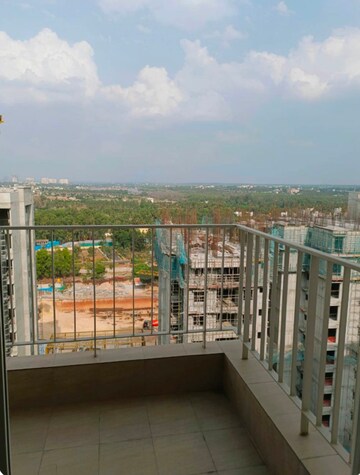 Balcony in 2 BHK Apartment at Godrej Aqua, International Airport Road – for Rent