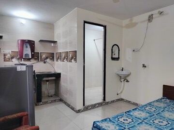 Bathroom in 1 BHK Apartment at Sarita Vihar – for Rent