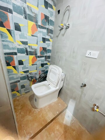 Bathroom in 3 BHK Apartment at Jahaz Apartments, Paschim Vihar – for Rent