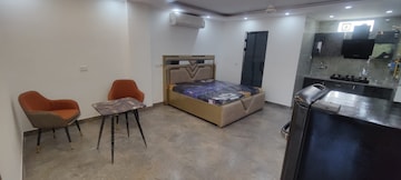 Living Room in Studio Builder Floor at Lajpat Nagar – for Rent