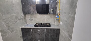 Kitchen in Studio Builder Floor at Lajpat Nagar – for Rent
