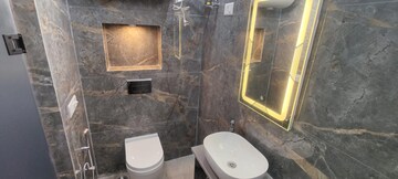 Bathroom in Studio Builder Floor at Lajpat Nagar – for Rent