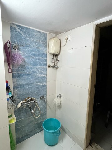 Bathroom in 2 BHK Apartment at Unique Poonam Estate Cluster 3, Gaurav Galaxy – for Sale