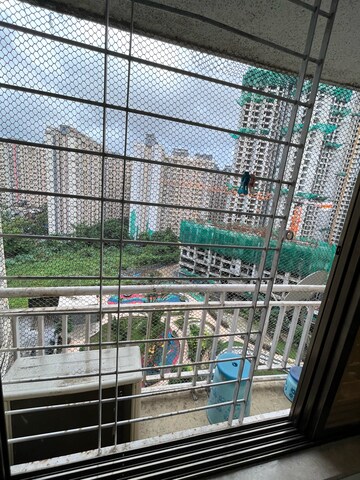Balcony in 2 BHK Apartment at Unique Poonam Estate Cluster 3, Gaurav Galaxy – for Sale