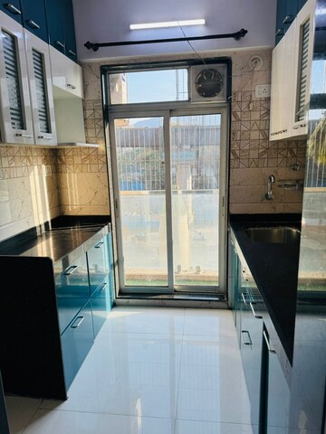 Kitchen in 1 BHK Apartment at JVM Olive, Bhayandarpada – for Rent