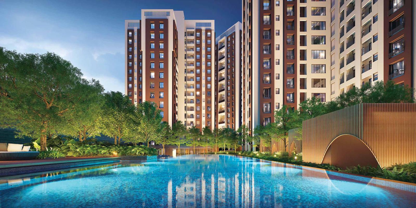 3 BHK + Pooja Room,Servant Room,Study Room Apartment For Sale in Town Square