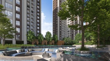 3 BHK Apartment – Exterior View View at New Town Action Area 1 - for Sale