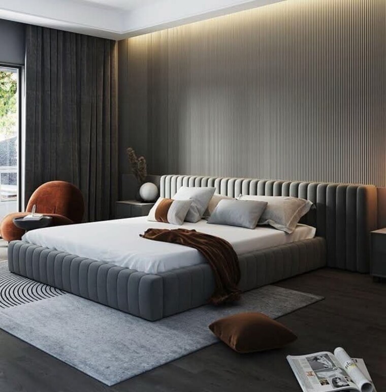 Bedroom, igi airport area 3 Bedroom 1000 Sq.Ft. Apartment In Igi Airport Area Delhi 8894198
