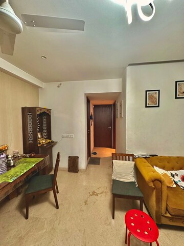 Living Room in 2 BHK Apartment at One Hiranandani Park, Ghodbunder Road – for Sale
