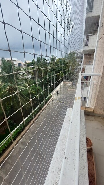 Balcony in 2 BHK Apartment at Vaishnavi Gardenia, Jalahalli West – for Rent