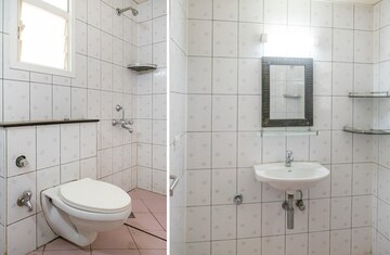 Bathroom in 3 BHK Apartment at Sobha Ruby, Peenya – for Rent