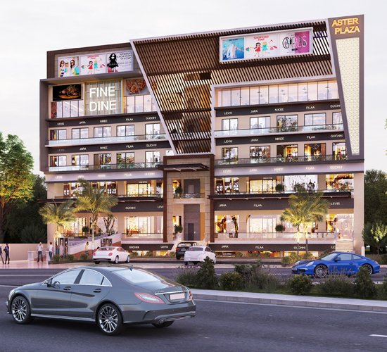 Showroom For Sale in New Aster Plaza