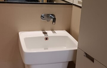 Bathroom in  Office Space at 215 Atrium, Andheri East – for Rent