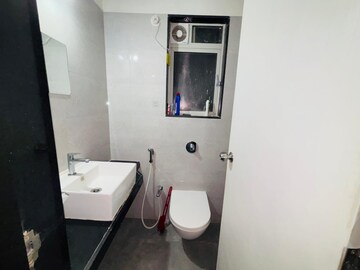 Bathroom in 1 BHK Apartment at Ashar Metro Towers, Vartak Nagar – for Rent