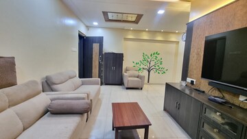 Living Room in 2 BHK Apartment at Shree Vallabh Tower, Malad West – for Rent
