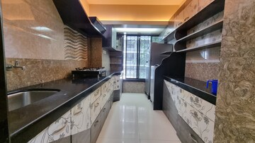Kitchen in 2 BHK Apartment at Shree Vallabh Tower, Malad West – for Rent