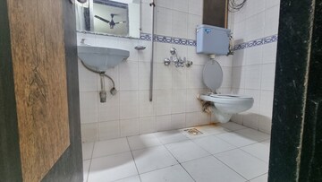 Bathroom in 2 BHK Apartment at Shree Vallabh Tower, Malad West – for Rent