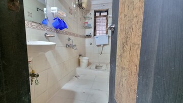 Bathroom in 2 BHK Apartment at Shree Vallabh Tower, Malad West – for Rent