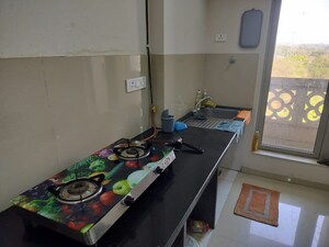 Kitchen in 2 BHK Apartment at Hiranandani Fortune City, New Panvel – for Rent