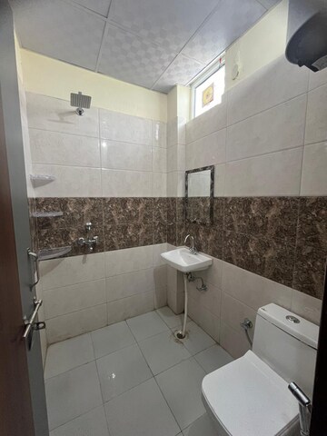 Bathroom in 1 RK Builder Floor at Sushant Lok I – for Rent