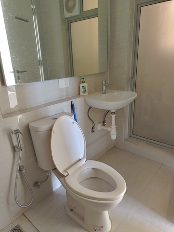 Bathroom in 1.5 BHK Apartment at Hiranandani Fortune City, New Panvel – for Rent