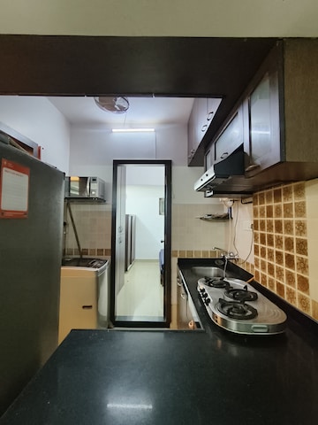 Kitchen in 1.5 BHK Apartment at Mangal Orchid Chs, Andheri West – for Rent