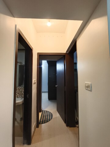 Building Lobby in 1 BHK Apartment at Pegasus Tower, Andheri West – for Rent