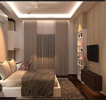 Living Room in 3 BHK Apartment at Central Park Flower Valley Aqua Front Towers, Sohna Sector 33 – for Rent