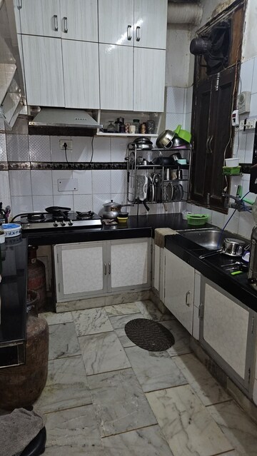 Kitchen in 2 BHK Builder Floor at Himgiri Enclave, Burari – for Rent