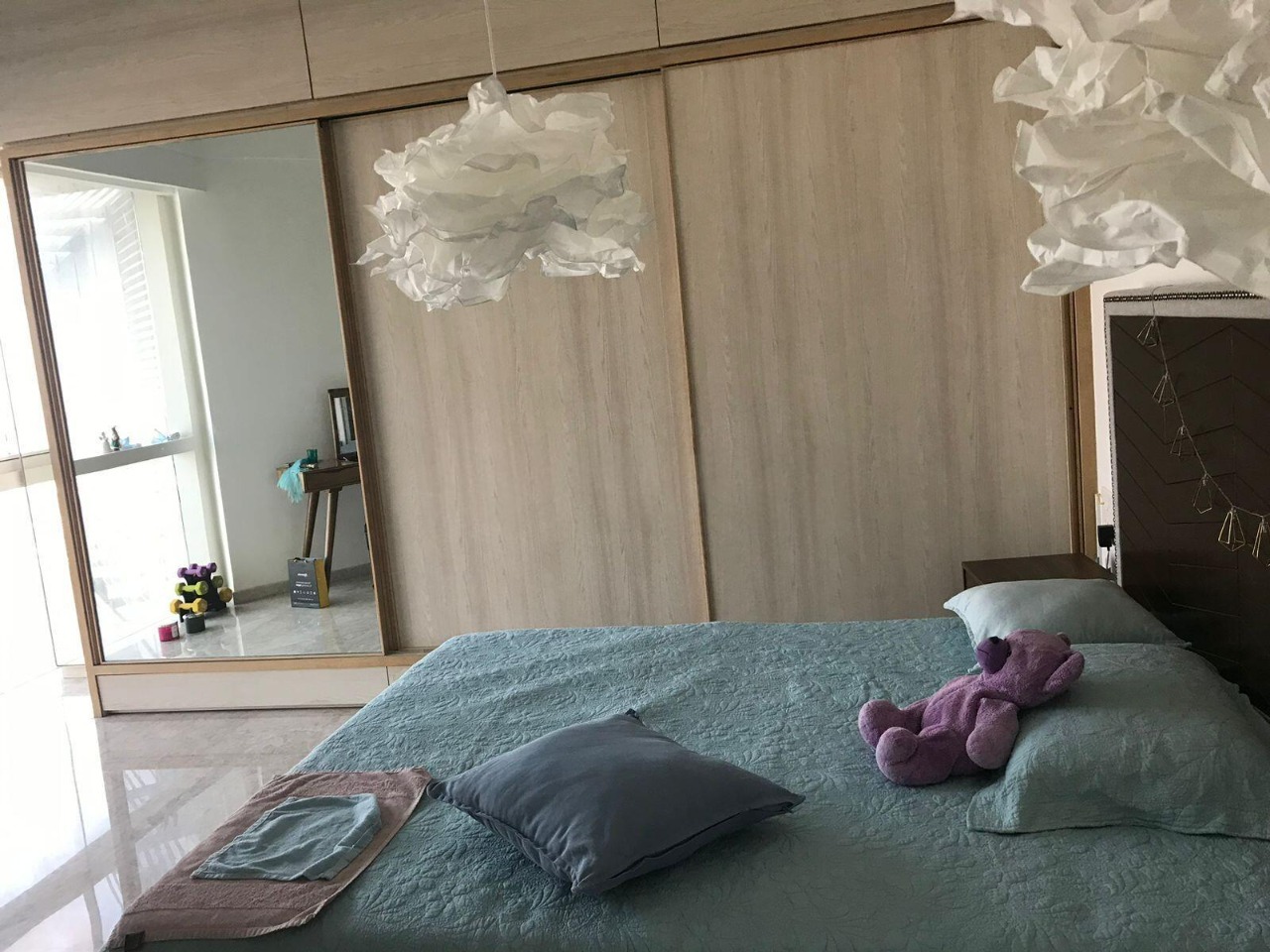 3 BHK + Servant Room Apartment For Rent in Indiabulls Sky