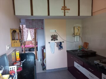 Living Room in 2 BHK Apartment at Lok Upvan I, Manpada – for Rent