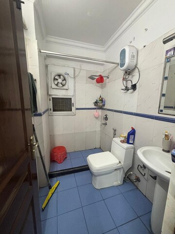 Bathroom in 3 BHK Apartment at Aditya Mega City, Vaibhav Khand – for Sale