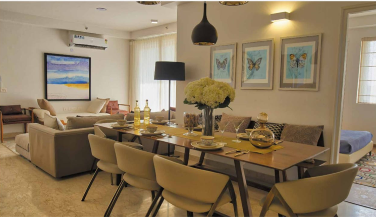 Living Room, godrej-summit 3.5 Bedroom 1816 Sq.Ft. Apartment In Surat Nagar Gurgaon 8894657