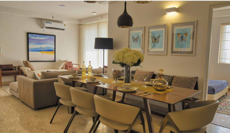 Living Room, godrej-summit 3.5 Bedroom 1816 Sq.Ft. Apartment In Surat Nagar Gurgaon 8894657